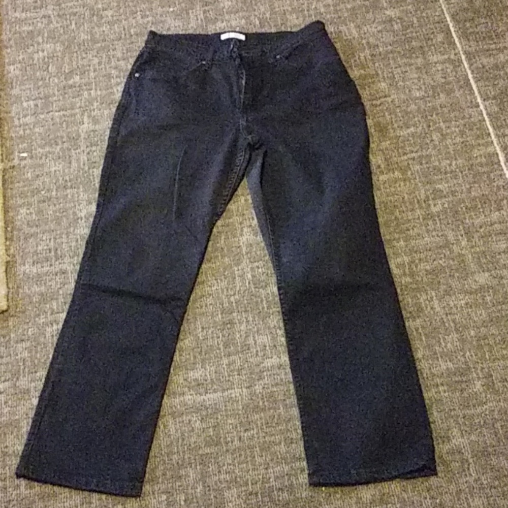 Rider's Black Jeans
